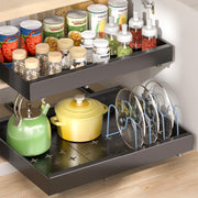 2 Pack Pull Out Cabinet Organizer