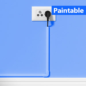 One-Cord Channel Cover for Cable-15.7x0.59x0.4-Inch-5