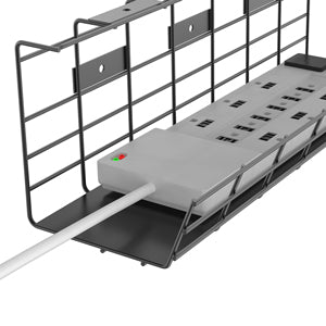 Under Desk Metal Cable Management Tray-7