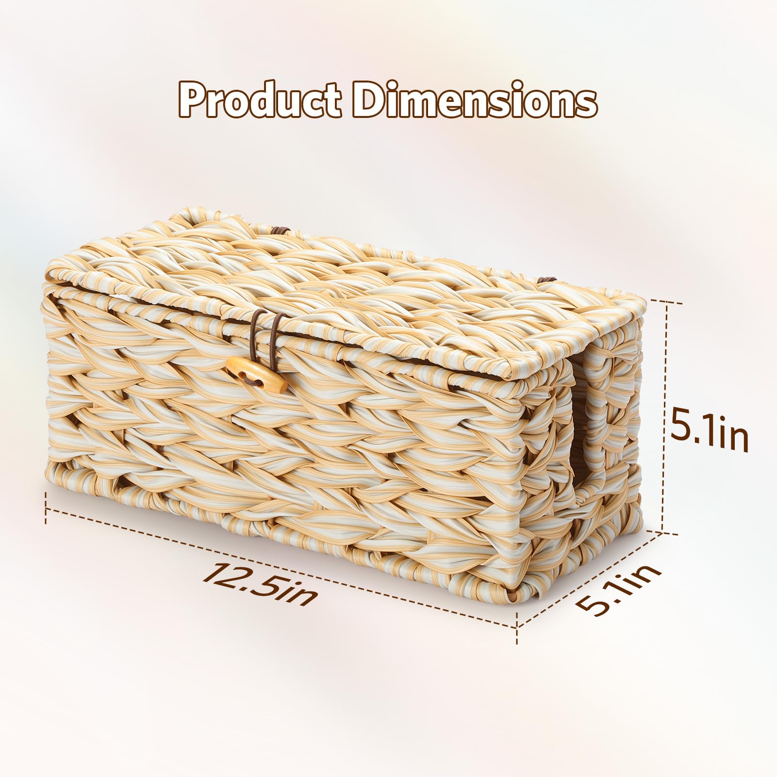 Rattan Cable Organizer
