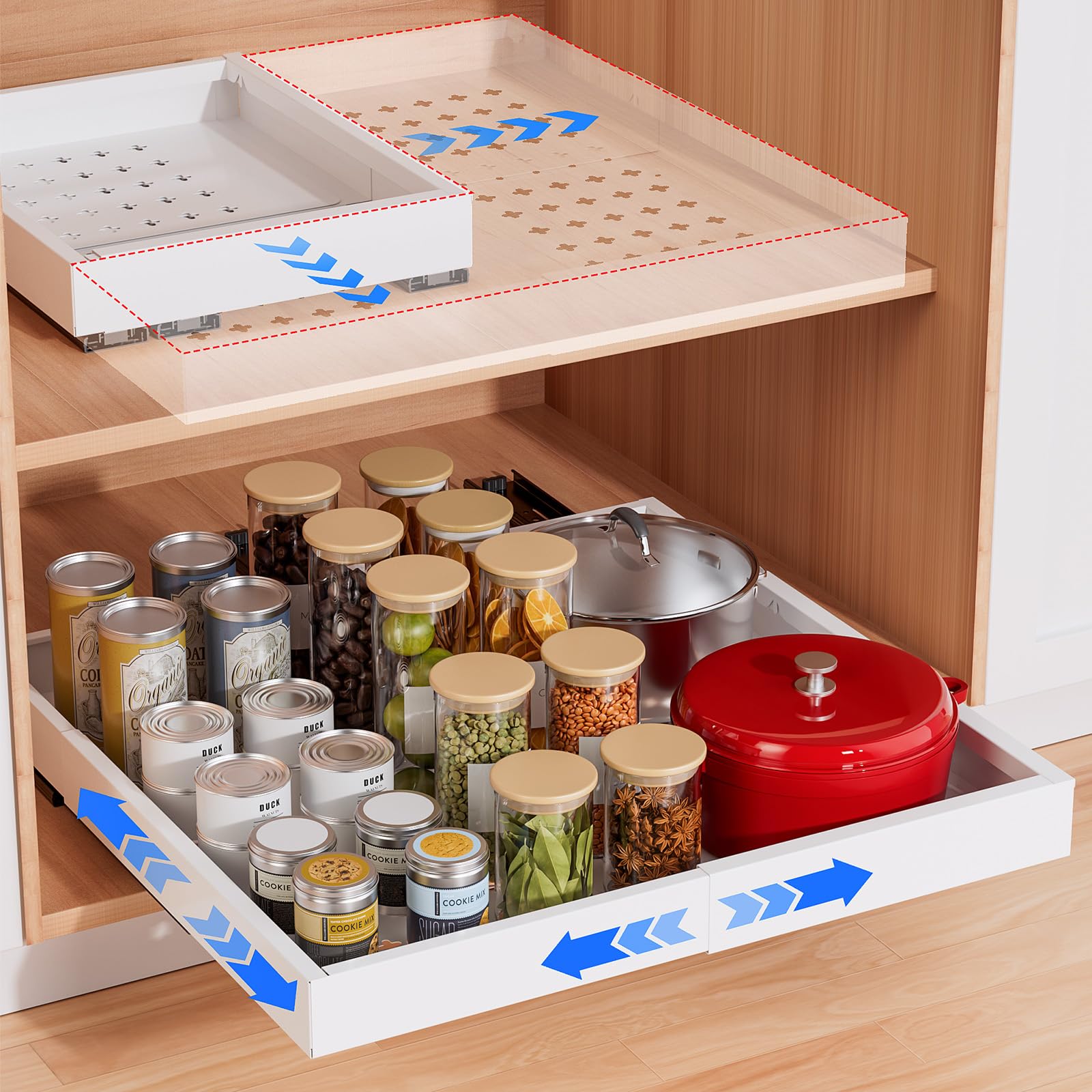Pull Out Cabinet Organizer