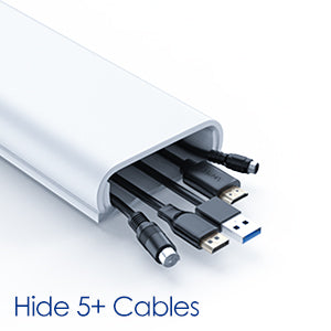 White Cover Kit for Cable -15.7X2.36X0.75_INCH-5
