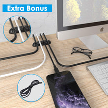 Load image into Gallery viewer, 62.8in J Channel Cable Raceway for Office and Home
