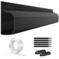 Delamu Under-Desk/Office Cord Cover Raceway 4X15.7in 15.7"L x 1.1"W