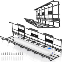 Load image into Gallery viewer, Under Desk Cable Management Tray
