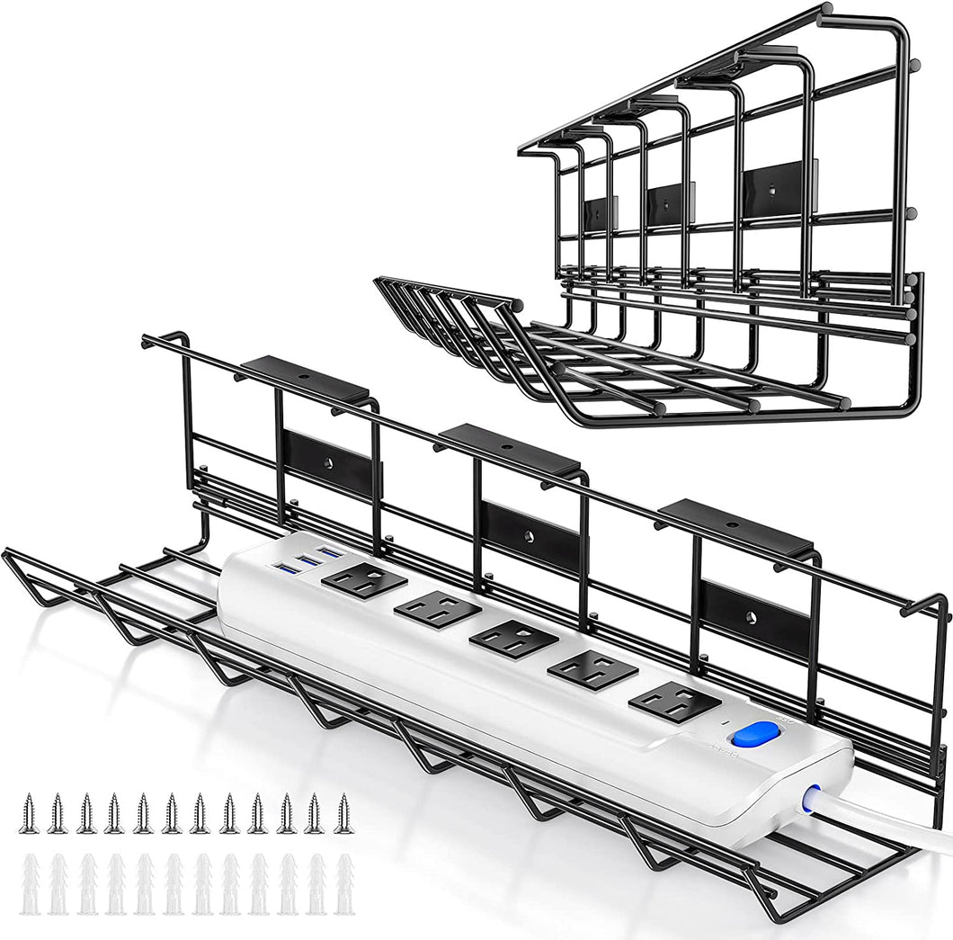 Under Desk Cable Management Tray