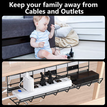 Load image into Gallery viewer, Under Desk Cable Management Tray
