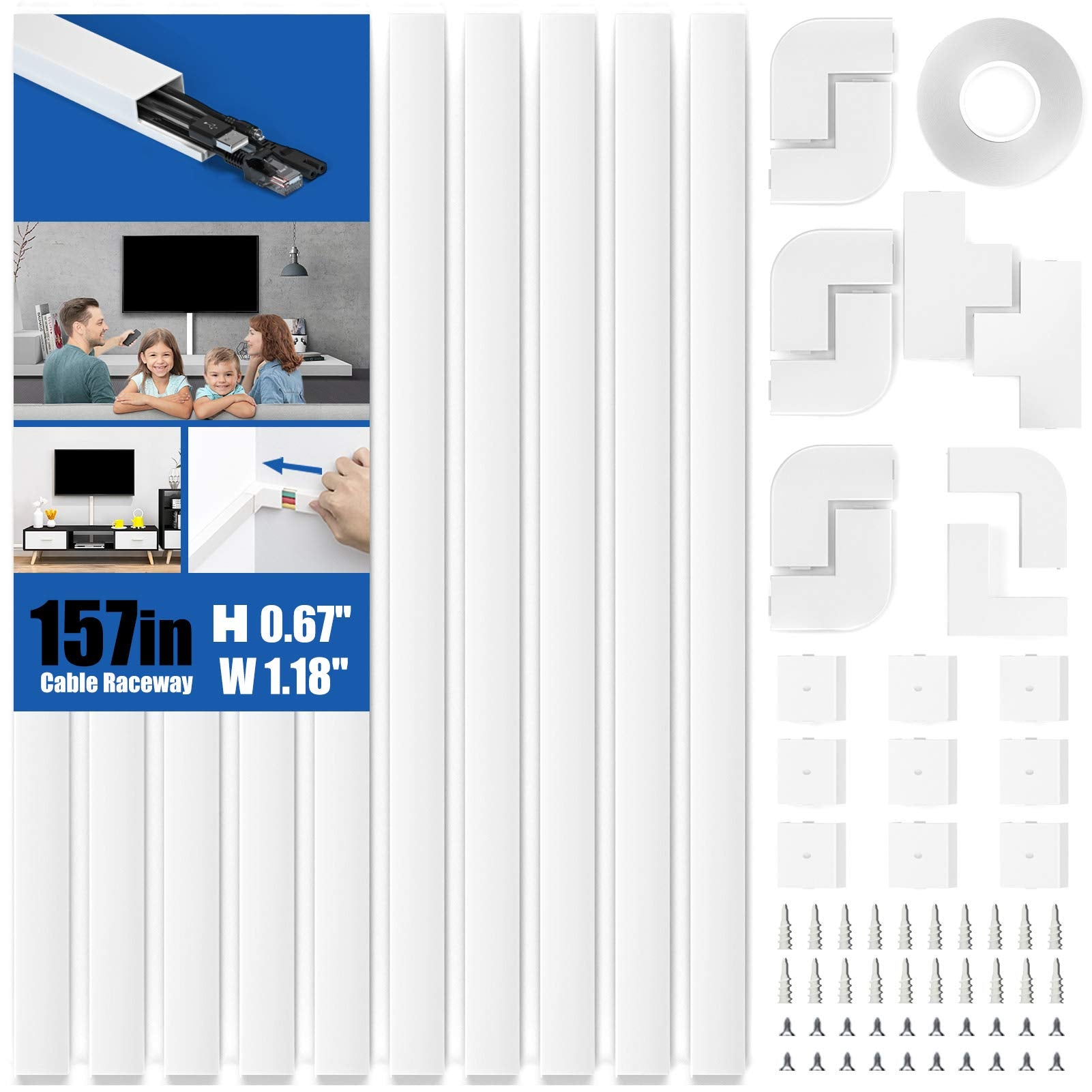 157in Cable Cover Channel
