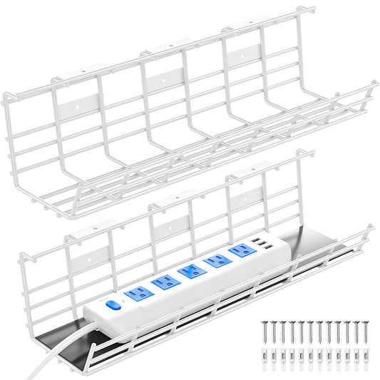 Cable Management Under Desk Cord Organizer